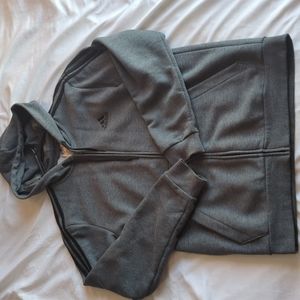 Adidas men's size Large Zip Up Thick Hoodie